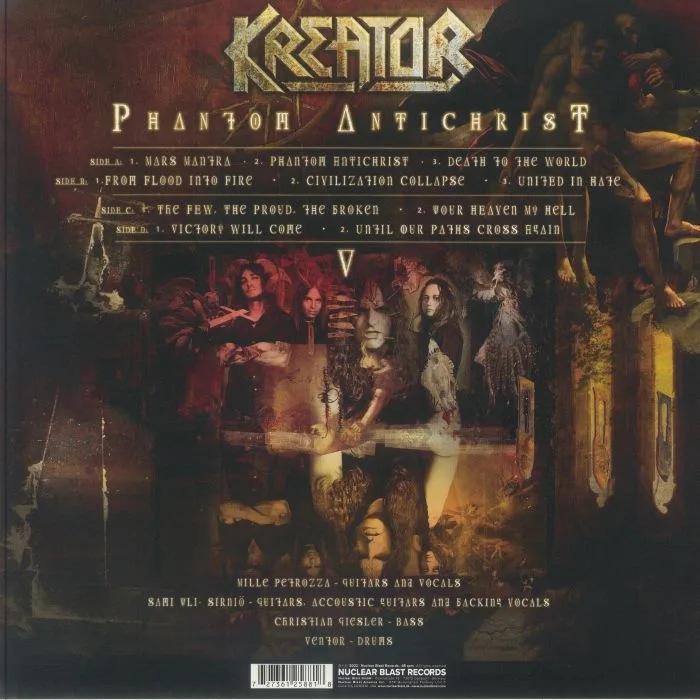 Back cover — KREATOR — Phantom Antichrist