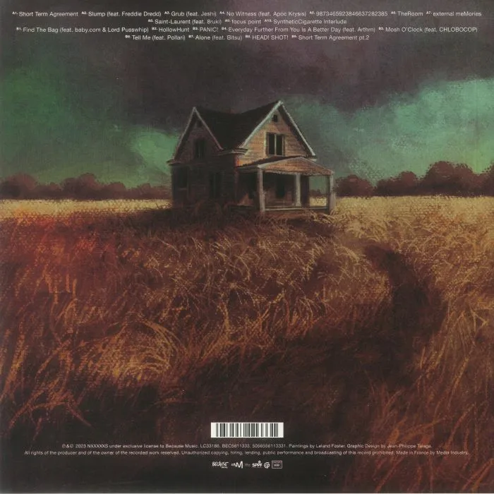Back cover — NXXXXXS — Short Term Agreement
