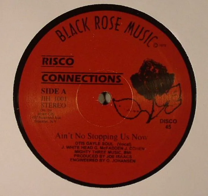 Front cover — RISCO CONNECTION — Ain't No Stopping Us Now
