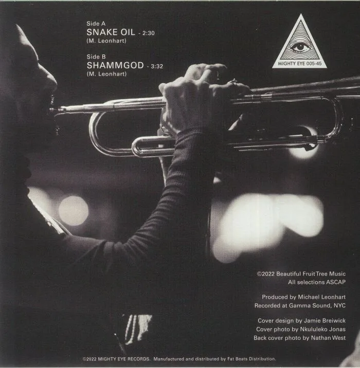 Back cover — LEONHART BRASS BAND — Snake Oil