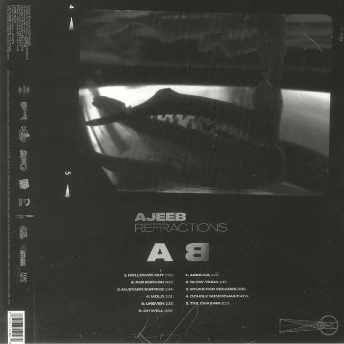 Обратная сторона обложки — AJEEB — Refractions