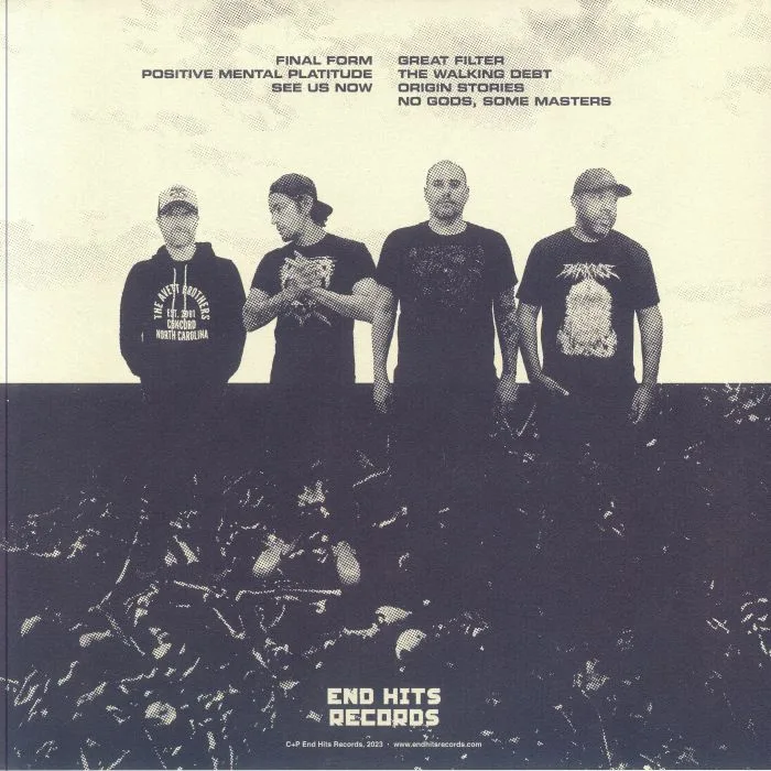 Back cover — AS FRIENDS RUST — Any Joy