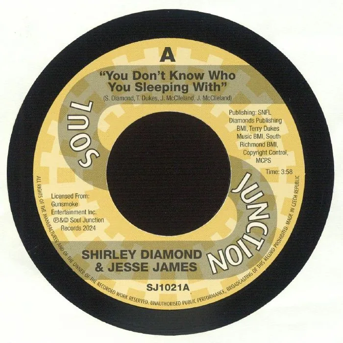 Shirley DIAMOND / JESSE JAMES — You Don't Know Who You Sleeping With