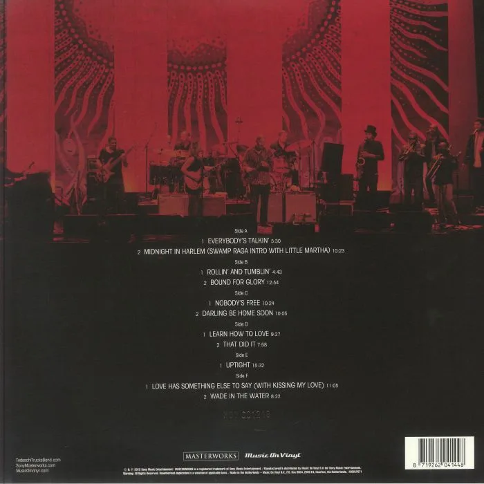 Back cover — TEDESCHI TRUCKS BAND — Everybody's Talkin' (reissue)