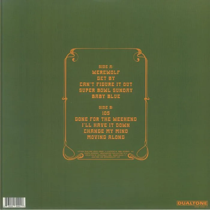 Back cover — The BROOK & THE BLUFF — Werewolf