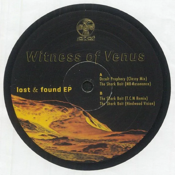 Front cover — WITNESS OF VENUS — Lost & Found EP
