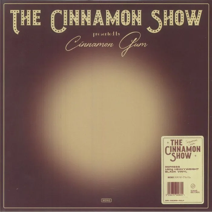 Front cover — CINNAMON GUM — The Cinnamon Show
