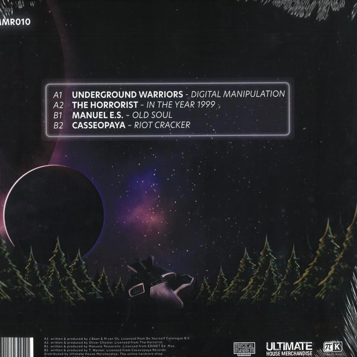Back cover — Various — The 10th Musical Mayhem