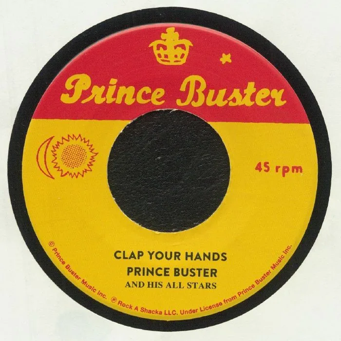 Обратная сторона обложки — PRINCE BUSTER & HIS ALL STARS — Funky Jamaica