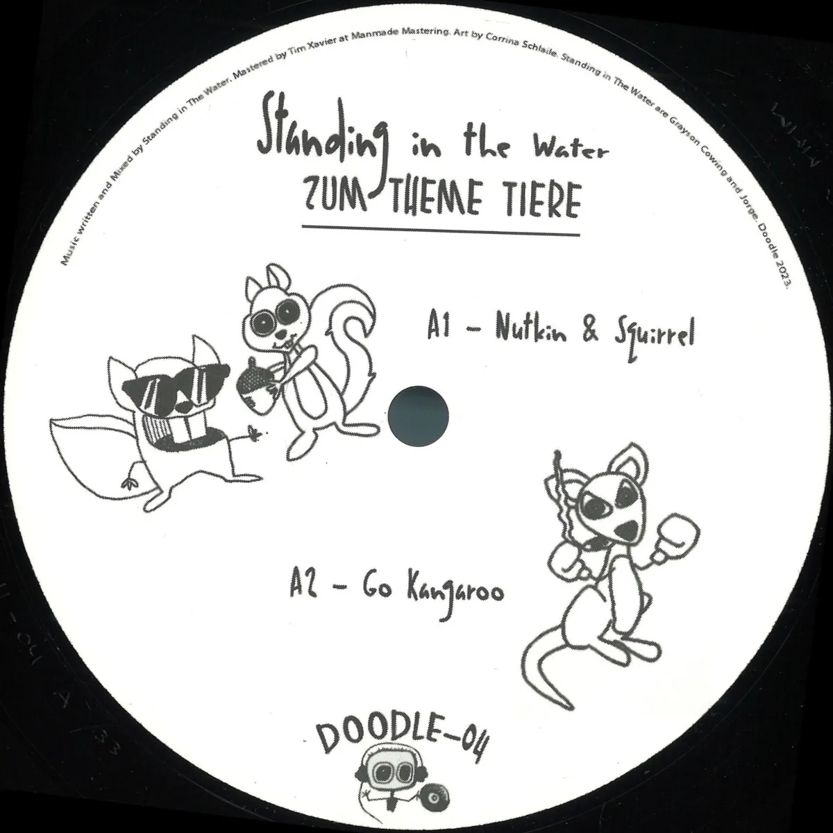 Лицевая сторона обложки — Standing In The Water — Zum Thema Tiere