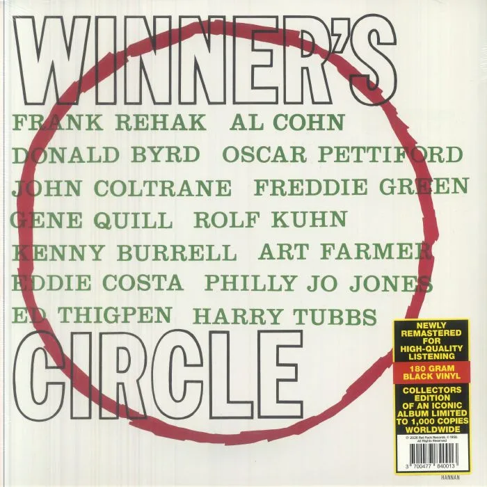 Front cover — John COLTRANE — Winner's Circle (remastered)
