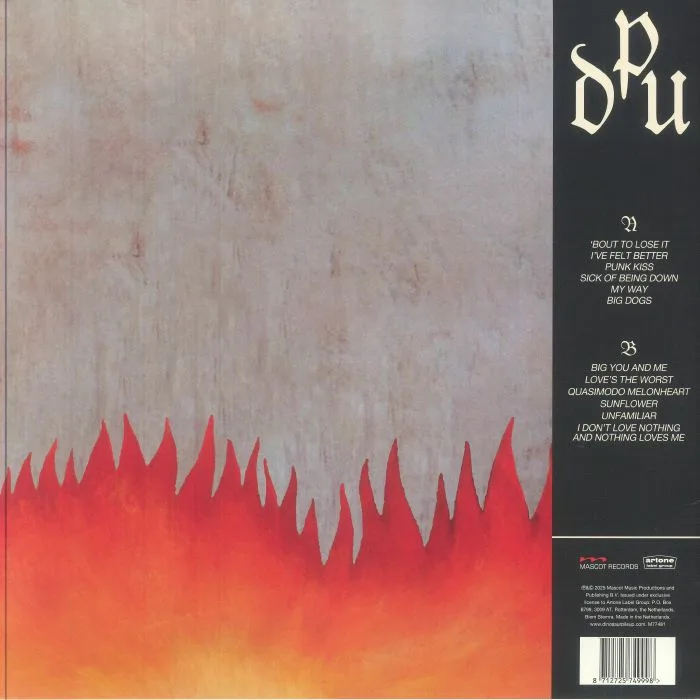 Back cover — DINOSAUR PILE UP — I've Felt Better