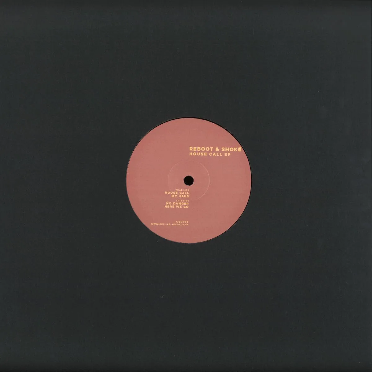Back cover — REBOOT & SHOKË — House Call EP