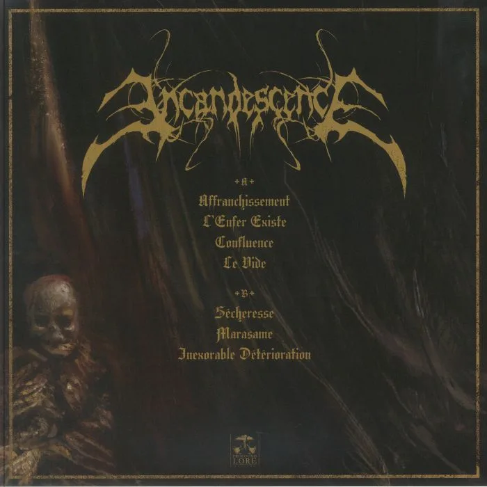 Обратная сторона обложки — INCANDESCENCE — Hors Temps