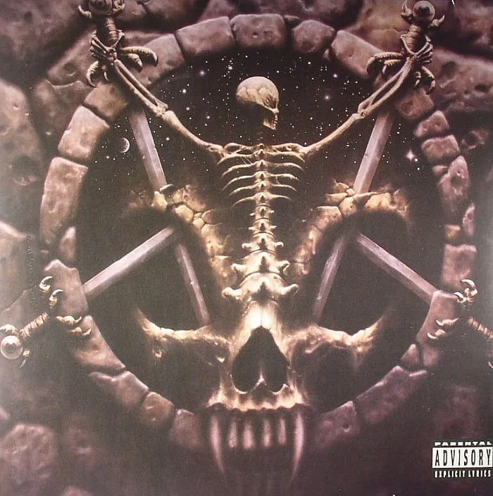 Лицевая сторона обложки — SLAYER — Divine Intervention