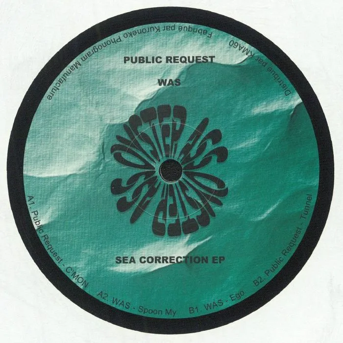 Обратная сторона обложки — PUBLIC REQUEST / WAS — Sea Correction EP