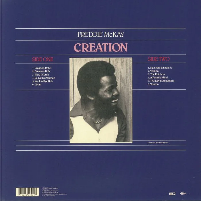 Back cover — Freddie MCKAY — Creation