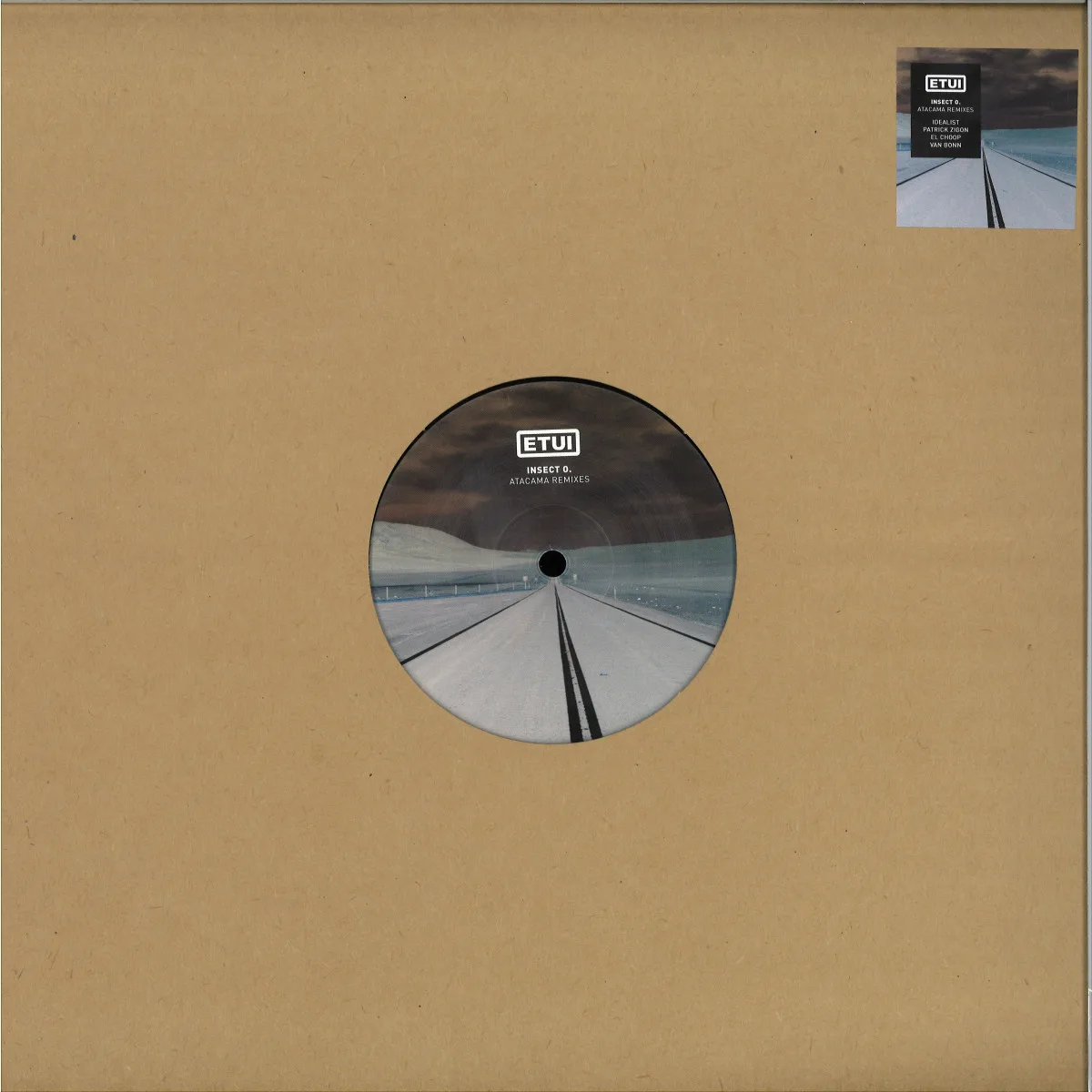 Front cover — Insect O. — Atacama Remixes