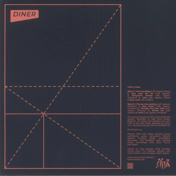 Обратная сторона обложки — DINER — Fold