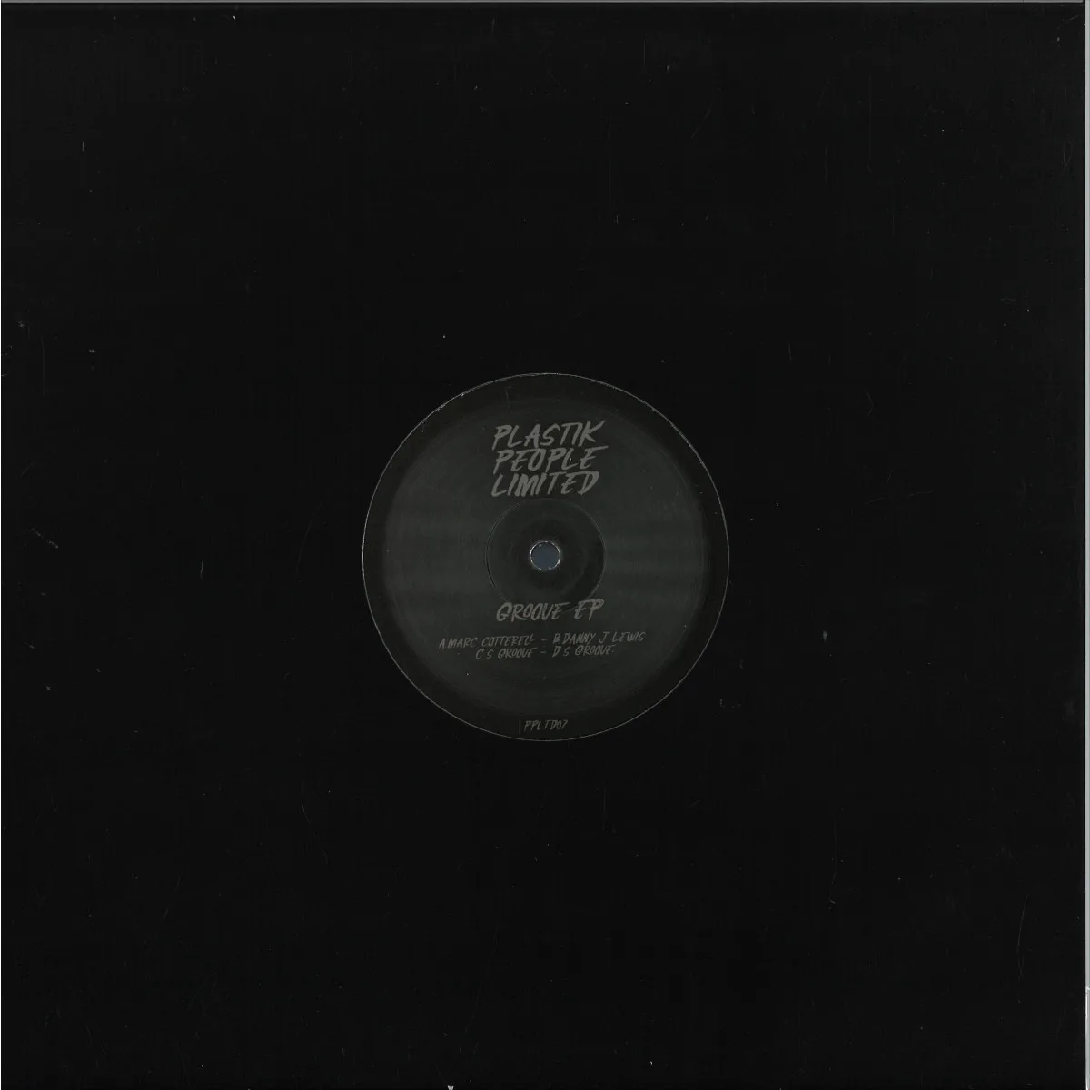 Back cover — Marc Cotterell/Danny J Lewis — Grooves EP