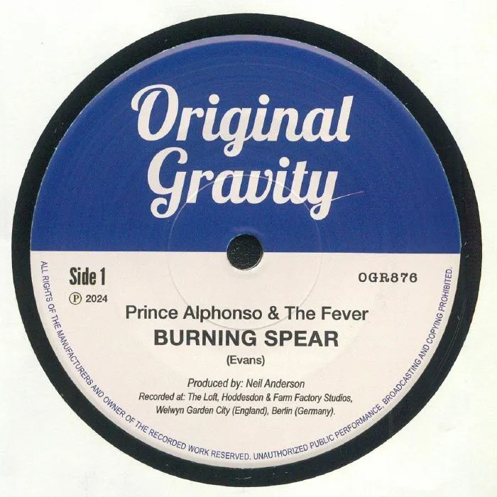 PRINCE ALPHONSO / THE FEVER / WOODFIELD RD ALLSTARS — Burning Spear
