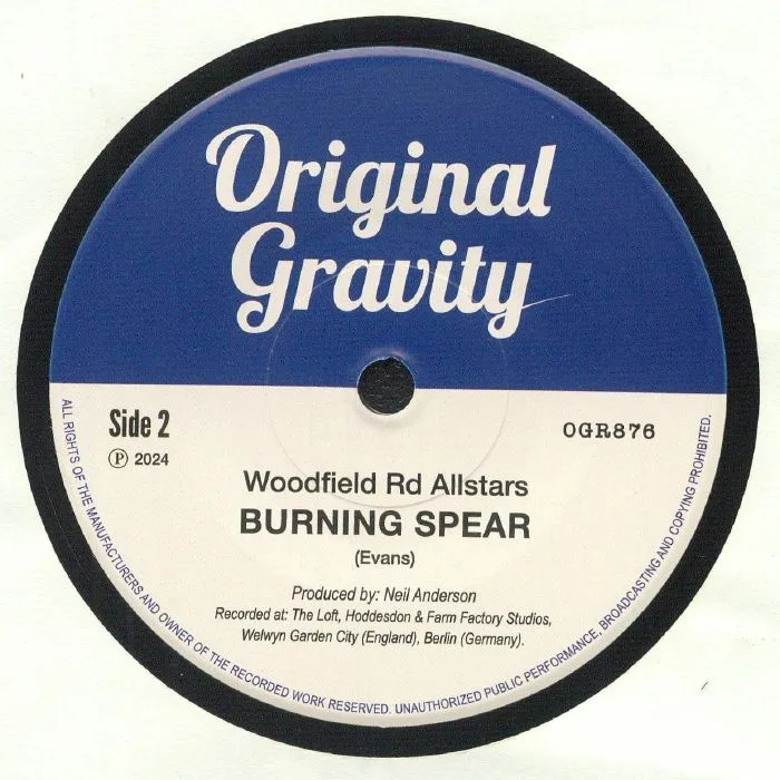 Back cover — PRINCE ALPHONSO / THE FEVER / WOODFIELD RD ALLSTARS — Burning Spear