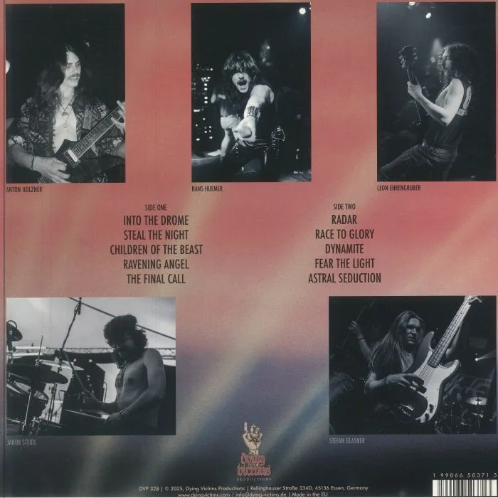 Back cover — VENATOR — Psychodrome