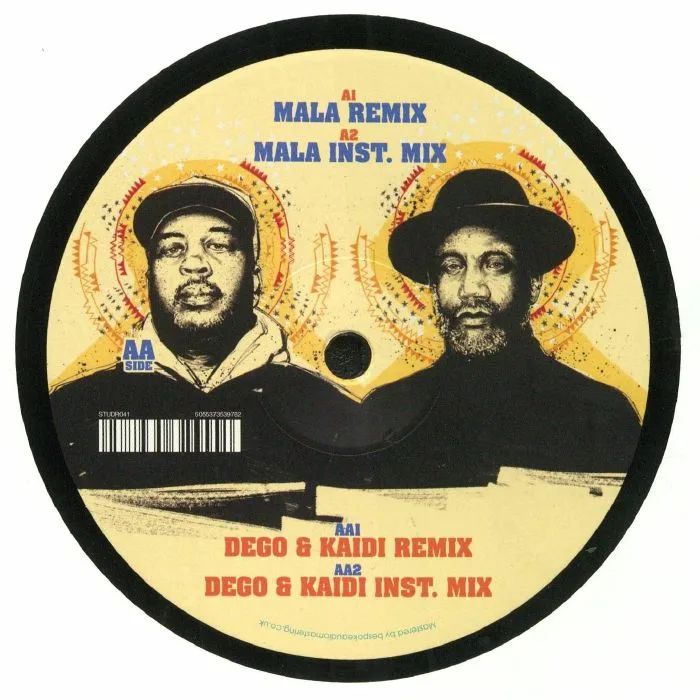 Back cover — The LAST POETS — Understand What Black Is (Mala / Dego & Kaidi remixes)