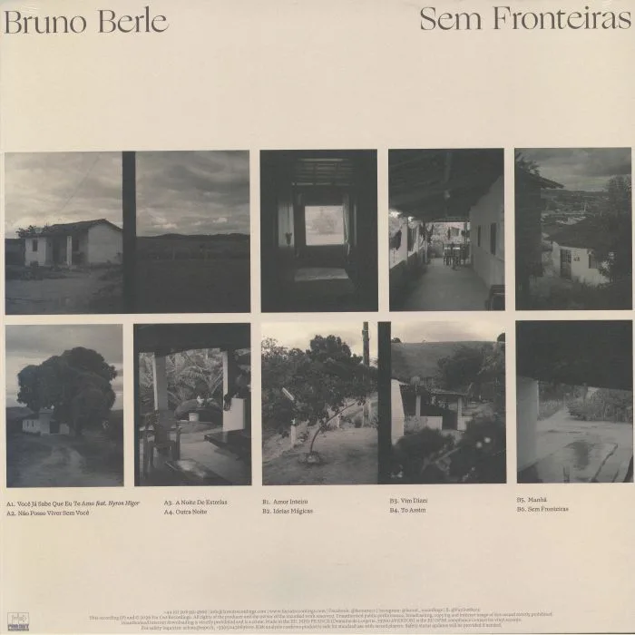 Back cover — Bruno BERLE — Sem Fronteiras