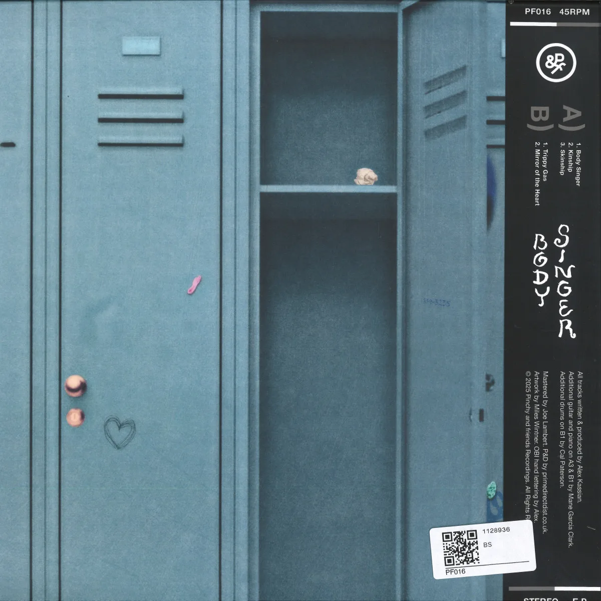 Back cover — Alex Kassian — Body Singer