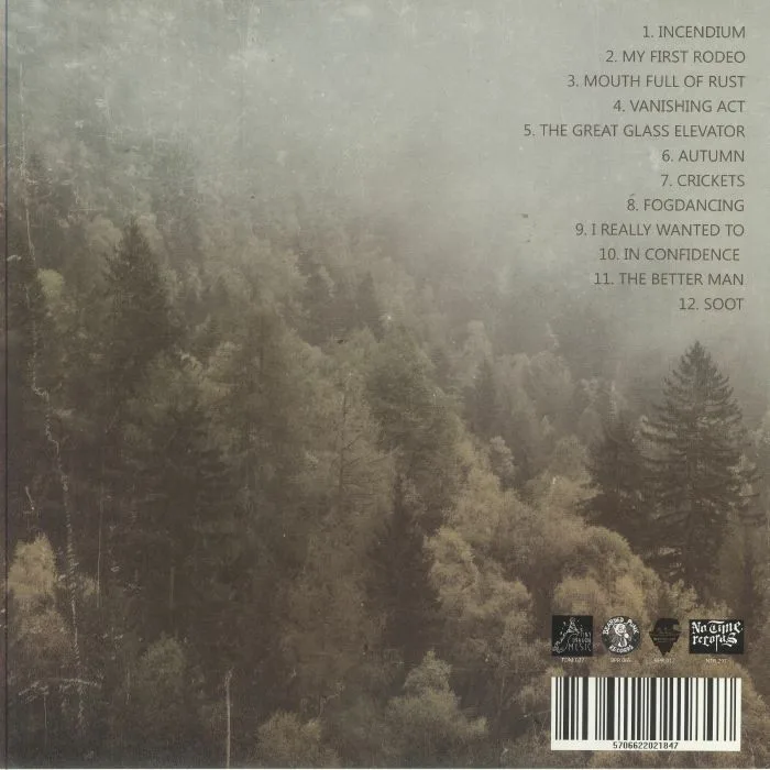 Back cover — MOONRAKER — The Forest