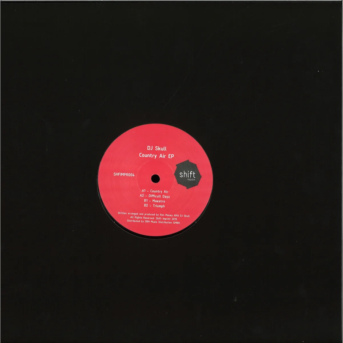 Back cover — Dj Skull — Country Air EP