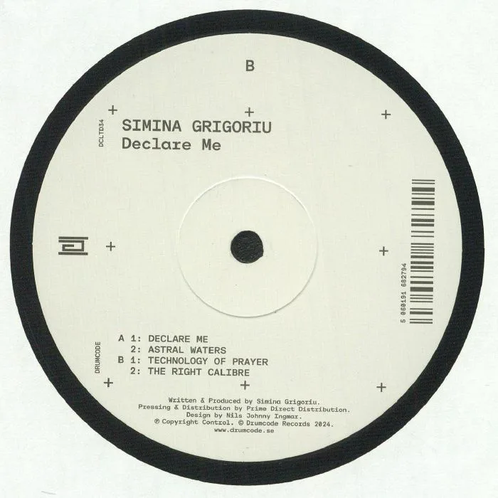 Back cover — Simina GRIGORIU — Declare Me