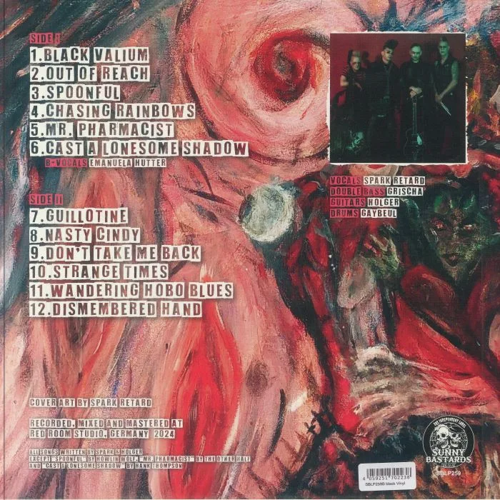 Обратная сторона обложки — DEMENTED ARE GO — Psychotic Mutilation