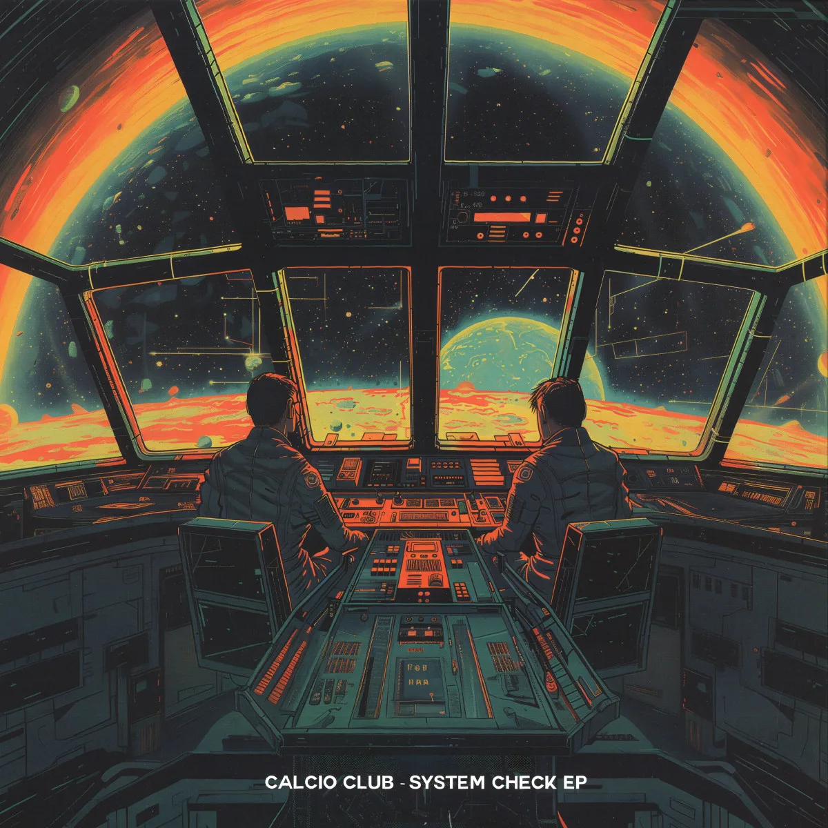 Front cover — Mike Shannon, Felipe Valenzuela — System Check EP