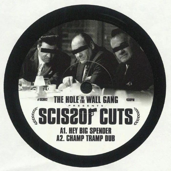Лицевая сторона обложки — The HOLE IN THE WALL GANG — Scissor Cuts Vol 2