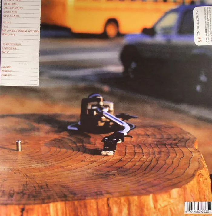 Back cover — JURASSIC 5 — Quality Control