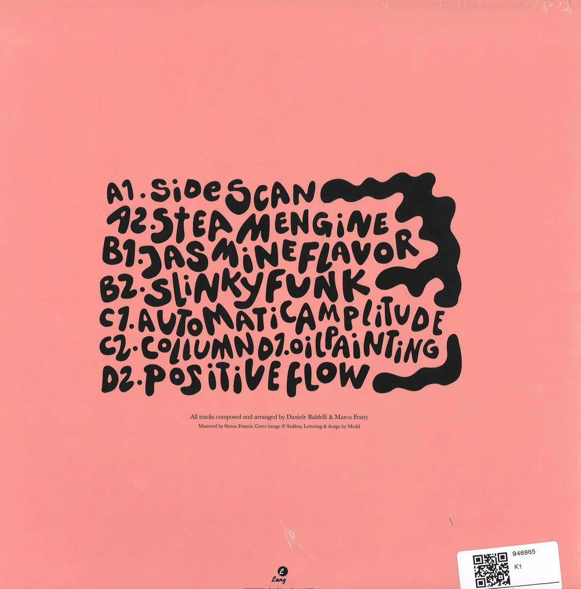 Back cover — Daniele Baldelli & Marco Fratty — Oil Painting 2x12"