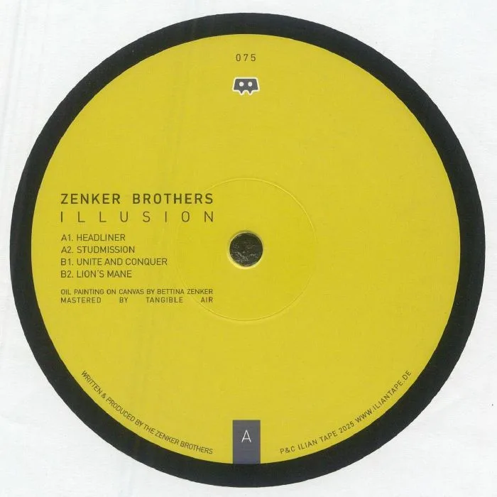 Лицевая сторона обложки — ZENKER BROTHERS — Illusion