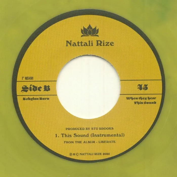 Обратная сторона обложки — Nattali RIZE — This Sound
