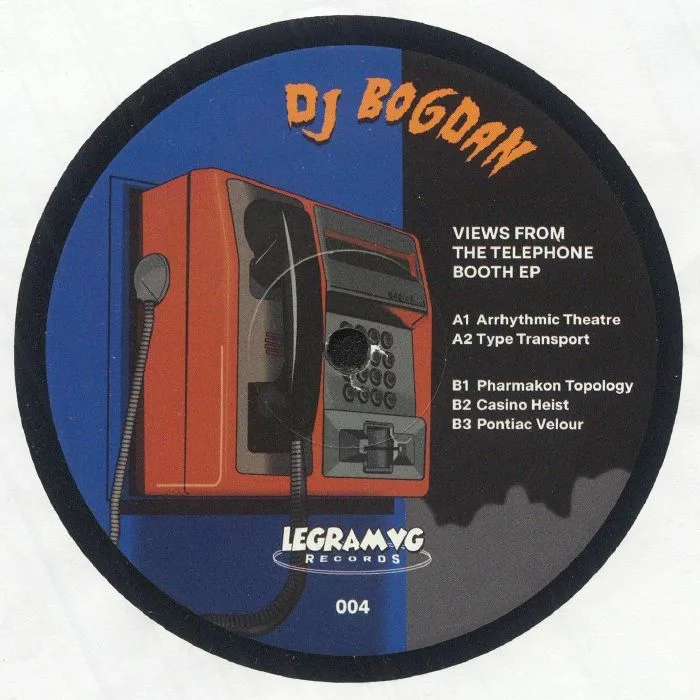 Front cover — DJ BOGDAN — Views From The Telephone Booth EP