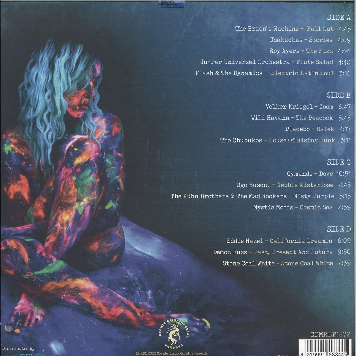 Back cover — Various — Sexopolis Psychedelic Funk Experience 2x12"