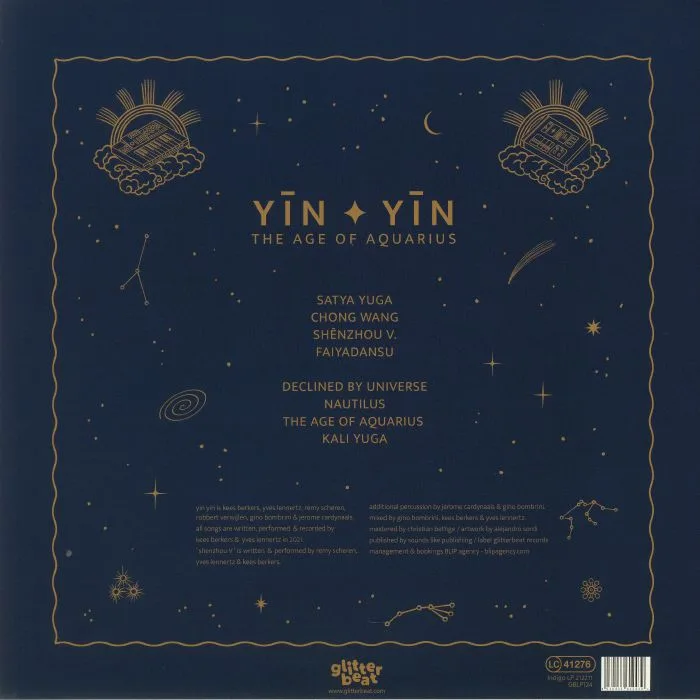 Обратная сторона обложки — YIN YIN — The Age Of Aquarius