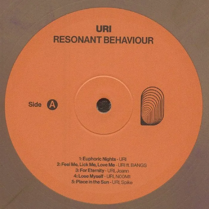 Лицевая сторона обложки — URI — Resonant Behaviour