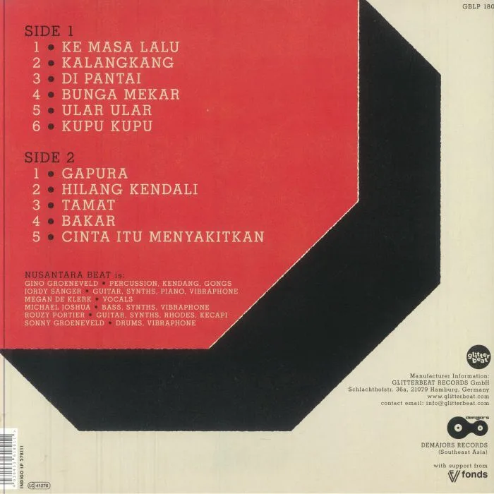 Back cover — NUSANTARA BEAT — Nusantara Beat