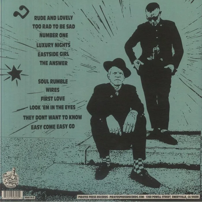 Back cover — A 100S — Rude & Lovely