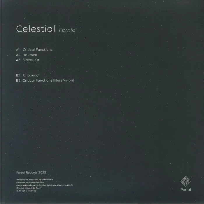 Обратная сторона обложки — FERNIE — Celestial