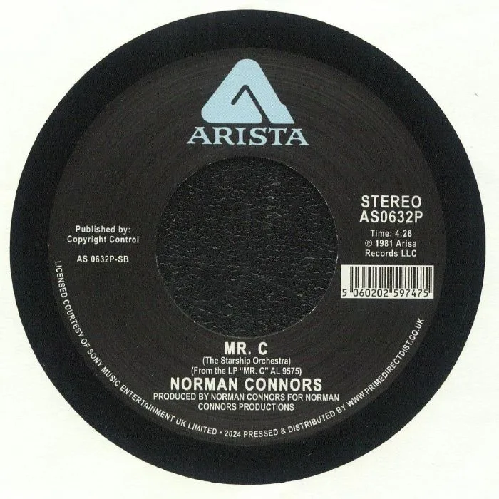 Обратная сторона обложки — Norman CONNORS — She's Gone (Record Store Day RSD 2024)