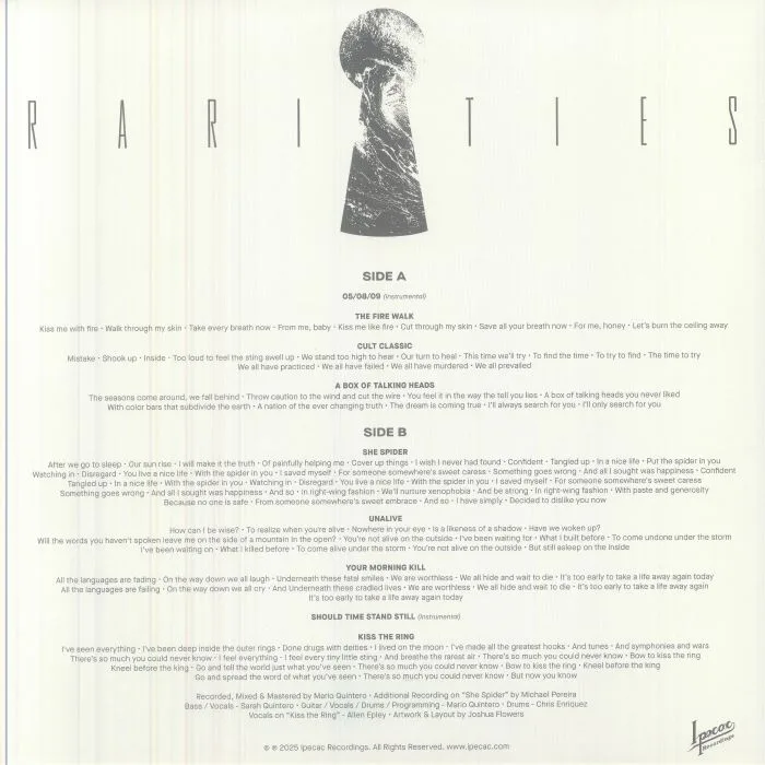 Back cover — SPOTLIGHTS — Rarities