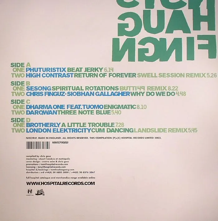 Обратная сторона обложки — VARIOUS — Out Patients 3